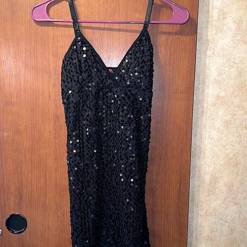 Sparkle black dress
